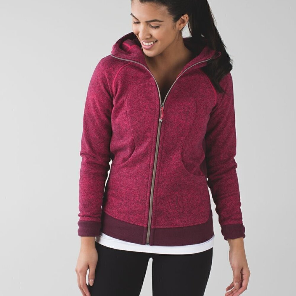 Lululemon Scuba Hoodie III - 8 Rio Mist Boom Juice Red Grape